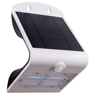 98757 Уличный светод. светильник настенный на солн. бат. LAMOZZO c датч. дв-я и регул., 3,2W(LED), 4