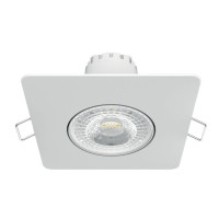 Светильник Gauss Downlight квадрат 6W 500lm 3000K 100-265V IP20 монтаж ?65 90*56мм белый LED 1/40, 948411106