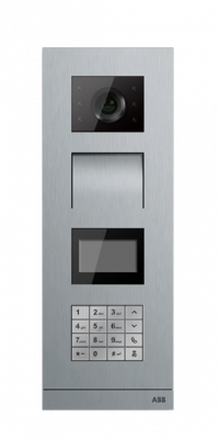 M21322K-S - Станция вызова, видео, с клавиатурой, со считывателем IC (Mifare, 13,56МГц)