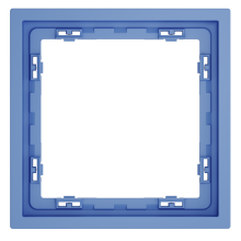 Рамка пластиковая VOLTUM S70 на 1 пост, (деним), VLS100115