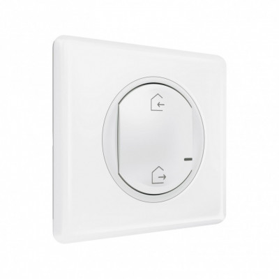 064872 - Celiane with NETATMO.Главный беспроводной выключатель "Я дома/Я вне дома".Цвет Белый