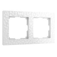 Werkel W0022401/ Рамка на 2 поста Hammer (белый), a052515