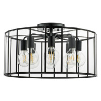 Lightstar 798287 (MX7961-8A) Люстра  GENNI 8х40W E27 ЧЕРНЫЙ МАТОВЫЙ/ПРОЗРАЧНЫЙ (в комплекте)