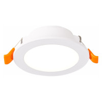 ST LUCE ST210.538.06 Св-к встр. Белый LED 1*6W 3000K 480Lm Ra80 110° IP20 D90xH30 220-240V