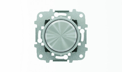 ABB SKY Moon Мех электронного поворотного светорегулятора для люминесцентных ламп 700 Вт, 0/1-10 В, 50 мА, кольцо "хром"