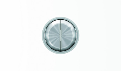 ABB SKY Moon Клавиша для 2-клавишных выключателей/переключателей/кнопок, кольцо "хром"