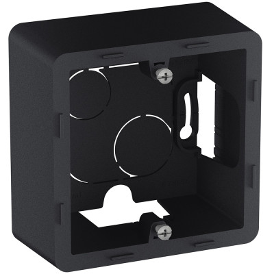 Legrand Коробка для накладного монтажа 1 пост - Legrand Inspiria - антрацит, 673983