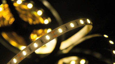 Лента светодиодная стандарт 5630 60LED/м 12Вт/м 12В IP20 со скотчем 3М нейтр. бел. (уп.5м) SWG Standard 00-00009275