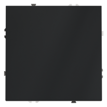 Заглушка VOLTUM S70 с суппортом, (графит), VLS080107