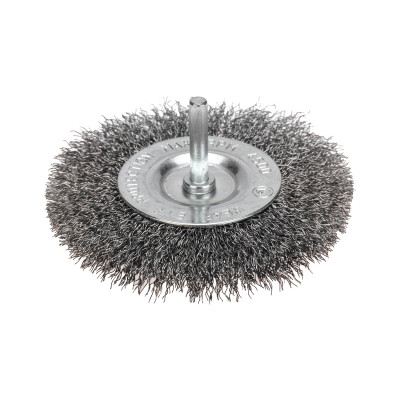Щетка дисковая для дрели, витая стальная проволока, 100мм KRANZ, KR-91-1246