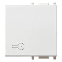 Vimar Клавиша на 2 модуля с символом-ключ с подсветкой, 14022.P