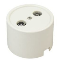 Bironi Розетка R/TV-SAT  оконечная, пластик, цвет Слоновая кость, B1-305-211