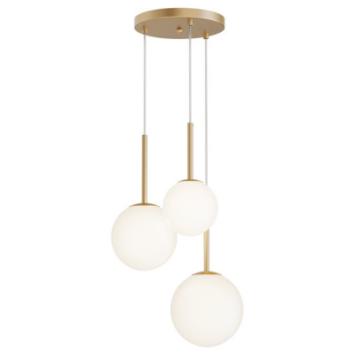 Maytoni Modern Подвесной светильник, цвет: Золото 3x40W E14