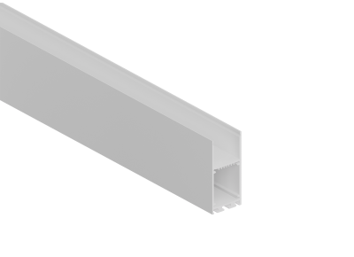 Donel,Накладной/подвесной алюминиевый профиль, 32,2х71,5х2000. Цвет: Белый матовый, RAL9003,, DN18515RAL9003