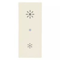 Vimar Выключатель с диммированием освещения 230V универсальный, конопляный, 30135.C Vimar Выключатель с диммированием освещения 230V универсальный, конопляный, 30135.C