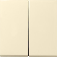 295111 - F100 Клавиша 2-ная, глянцевый кремовый, Gira 295111 - F100 Клавиша 2-ная, глянцевый кремовый, Gira