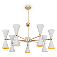 Maytoni Vesper Подвесной светильник, цвет: Белый с Золотом 14х40W E14