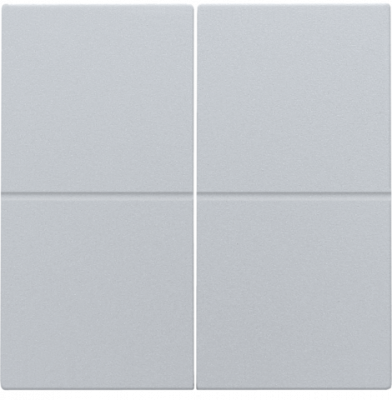 Niko Серебро Клавиша двойная, HUE, 121-00060