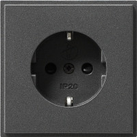 Розетка с з/к и защитой от детей - gira 045367