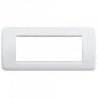 Vimar Накладка для 5 модулей RONDO пластик ярко-белый, 16765.01