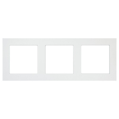 IRIDIUM Вставка на 3 поста, белый, INP301