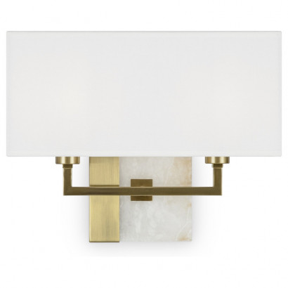 Table & Floor Bianco Настенный светильник (бра), цвет: Латунь 2x60W E14, Z030WL-02BS