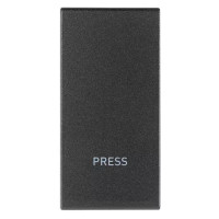 Vimar Клавиша на 1 модуль с симв "PRESS", серая, 19021.PS Vimar Клавиша на 1 модуль с симв "PRESS", серая, 19021.PS