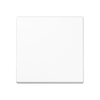 Одинарная клавиша для балансирных механизмов выключателей (кнопок), в комплекте с AS90HP (крепежный элемент), возможно IP44; дюропласт; белый; A500, A590WW