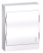 City9 Box корпус навесной с белой дв. 2ряд/24мод, Systeme Electric, EZ9E212P2SRU
