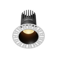 Maytoni Technical Встраиваемый светильник Dip Hight+ 2700K 15Вт 50°, DL122-15W-2.7K-TRS-B
