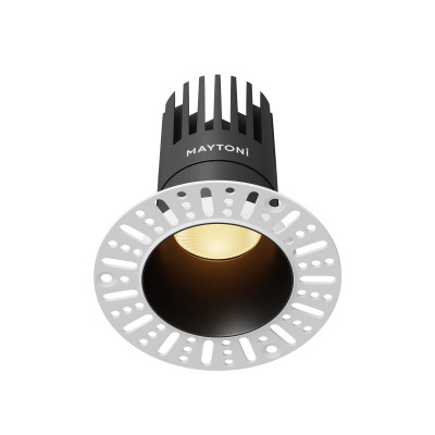 Maytoni Technical Встраиваемый светильник Dip Hight+ 2700K 15Вт 50°, DL122-15W-2.7K-TRS-B