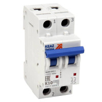 КЭАЗ OptiDin BM63 Автоматический выключатель 2P 25A L 10кА AC (BM63-2L25-10-УХЛ3)