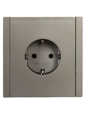 FORTE&PIANO Роз. с з/к без з/ш в/к 16А FP516 ст. IEK, FP-R11-16-K46