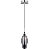 Lightstar 803027 (MD2098S-1S) Подвес PENTOLA 1х25W G9 ХРОМ/ДЫМЧАТЫЙ (в комплекте)