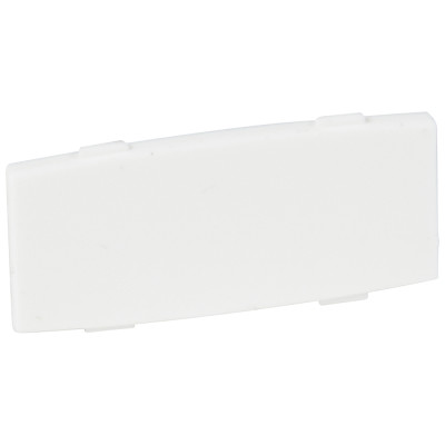 Legrand Вставка-маркер - Osmoz - для этикеток - без надписей - чёрная - узкая, 024303