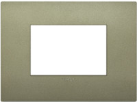 19653.77 - Vimar Накладка CLASSIC на 3 модуля зеленая матовая