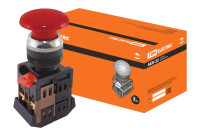 Кнопка AEА-22 "Грибок" красный d22мм 1з+1р TDM Electric, SQ0704-0015 Кнопка AEА-22 "Грибок" красный d22мм 1з+1р TDM Electric, SQ0704-0015