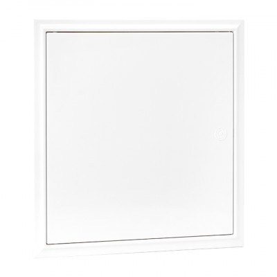 Люк ревизионный пластик с нажим, замком 300х300 (ШхВ внутр,) EKF Basic