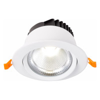 ST LUCE ST211.538.15.24 Св-к встр. Белый LED 1*15W 3000K 1 125Lm Ra80 24° IP20 D109xH65 220-240V
