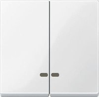 SM Клавиша 2-ная с 2-мя линзами, полярно-бел. (max 20)