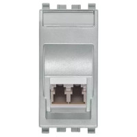 Vimar Оптический разъём мульти 9/125 LC, NEXT, 20351.LC.N