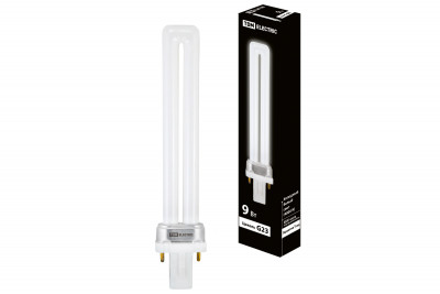 Лампа энергосберегающая КЛЛ-PS-9 Вт-4000 K-G23 TDM Electric, SQ0323-0085