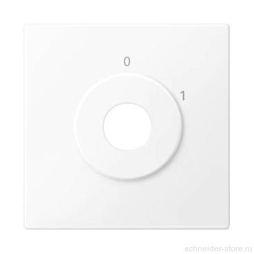 SM Накладка для мех-зма выключателя управл. ключом арт. № SCMTN318599, бел.