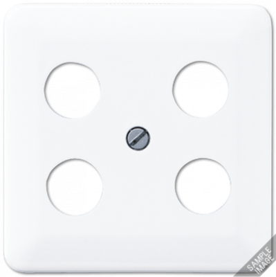 Крышка для SAT-TV-розетки с 4-мя гнездами, 561-4SAT1