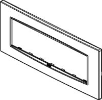 20657.B01 - Vimar Накладка классика на 7 модулей арктическая белая с белым обрамлением 20657.B01 - Vimar Накладка классика на 7 модулей арктическая белая с белым обрамлением