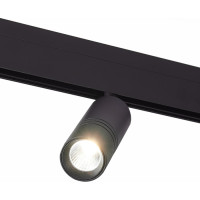 ST LUCE ST365.446.12 Магнитный трековый светильник Черный LED 1*12W 4000K 1 020Lm Ra>90 36° IP20 L-xW44xH130 48V