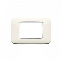 20683.C02 - Vimar Накладка с закруглениями для 3 модулей античная белая