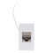 ДКС Ком.роз. RJ45 кат.6A, 8P8C, Viva, белая, 1мод, 45078