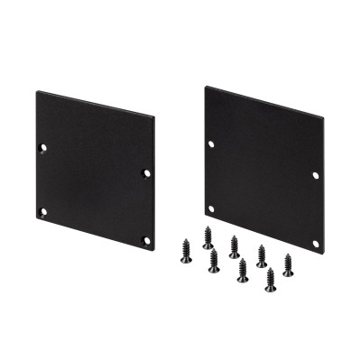 Заглушка SL-LINE-5050-LW BLACK глухая (Arlight, Металл), 038714