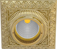 FD1005COB Fede Светильник San Sebastian SQUARE, Bright Gold